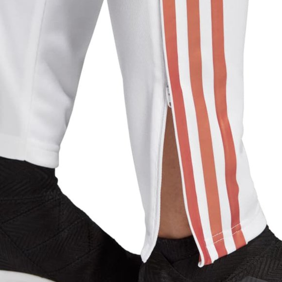 NWT ADIDAS Women Metallic CLIMACOOL Tiro 19 Active Training Pants in White Nude - Picture 5 of 10